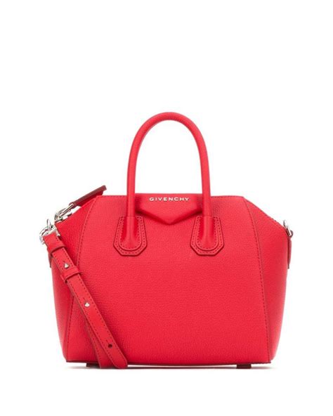 givenchy red mini pocket bag|Givenchy antigona mini tote bag.